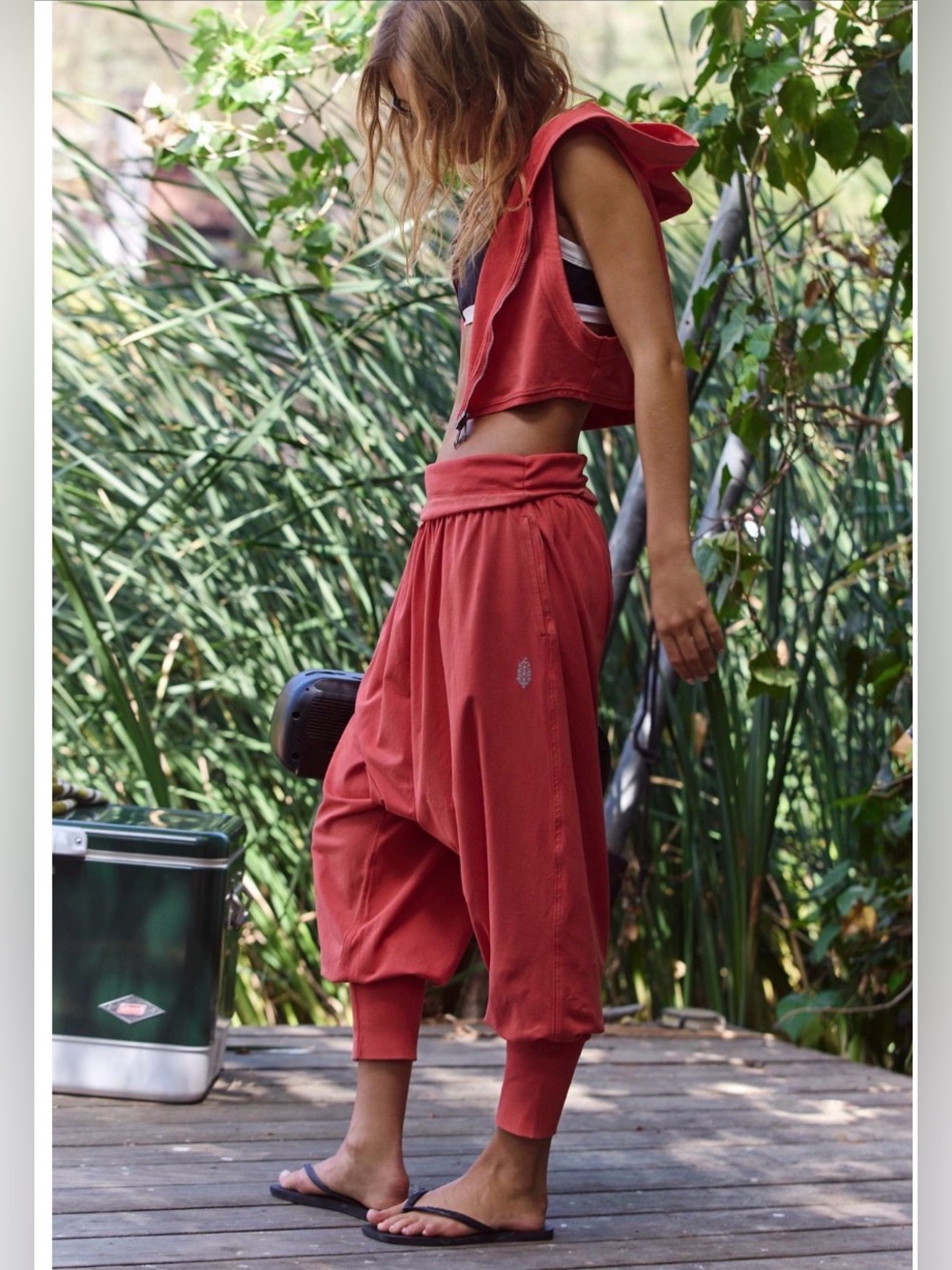 Free People movement NWT swell season set grapefruit $98